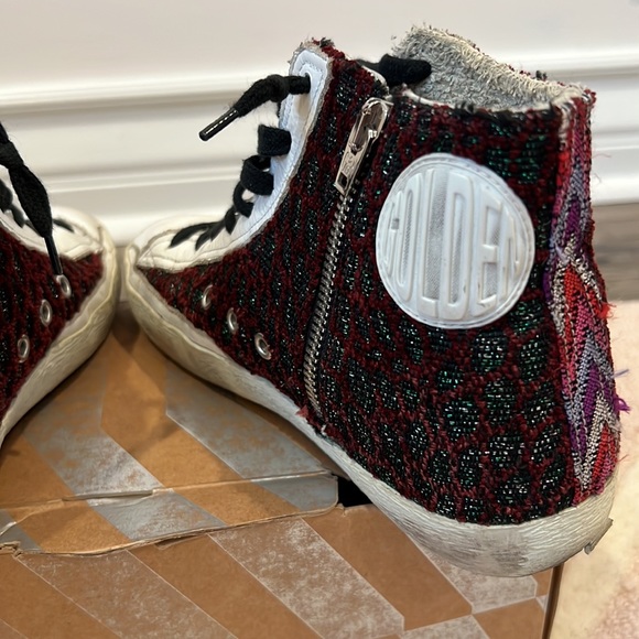 GOLDEN GOOSE FRANCY MID TOO SNEAKERS SIZE 6 - Picture 8 of 10
